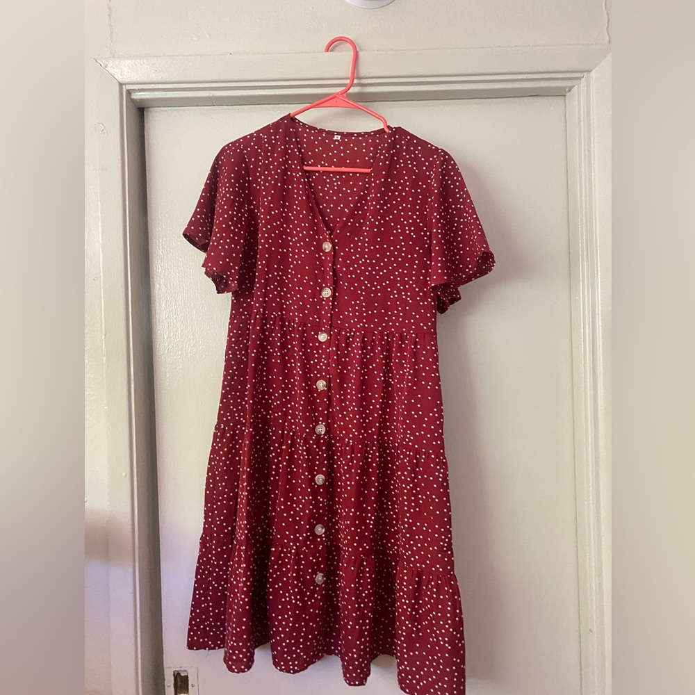 Polk a dot summer dress